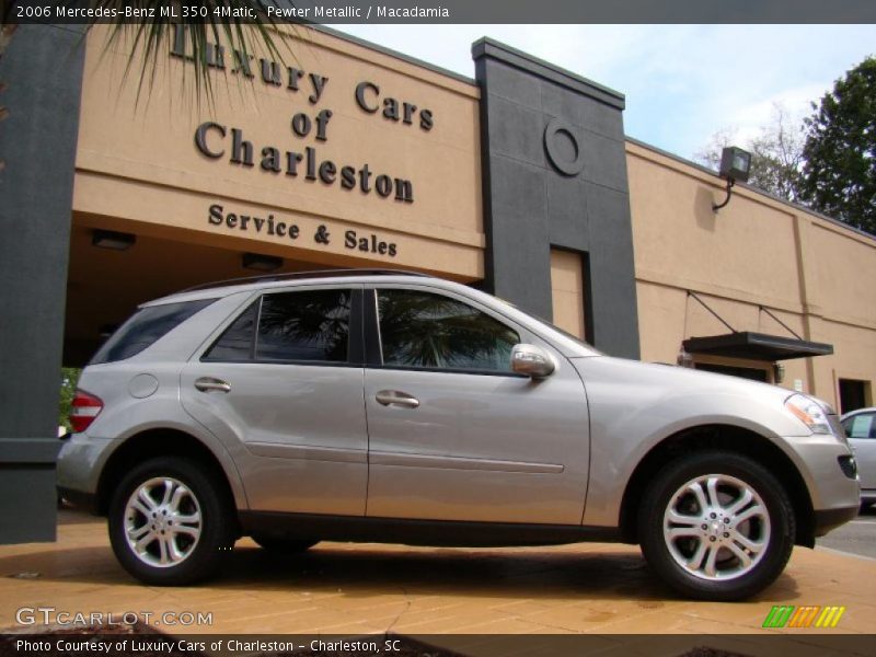 Pewter Metallic / Macadamia 2006 Mercedes-Benz ML 350 4Matic