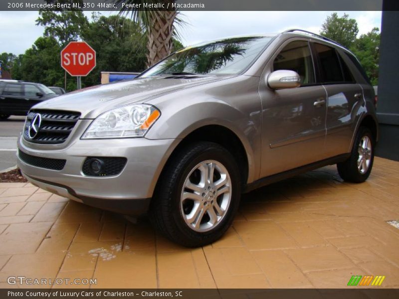 Pewter Metallic / Macadamia 2006 Mercedes-Benz ML 350 4Matic