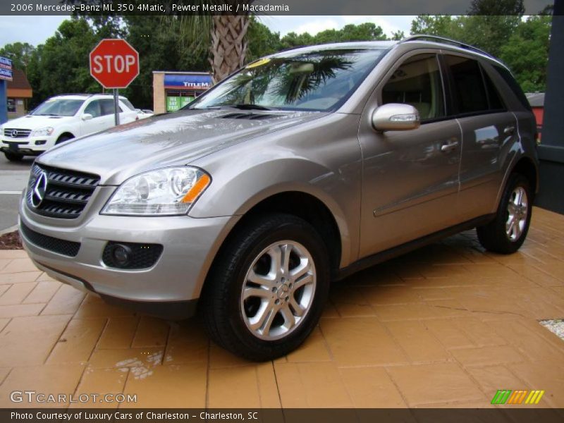 Pewter Metallic / Macadamia 2006 Mercedes-Benz ML 350 4Matic