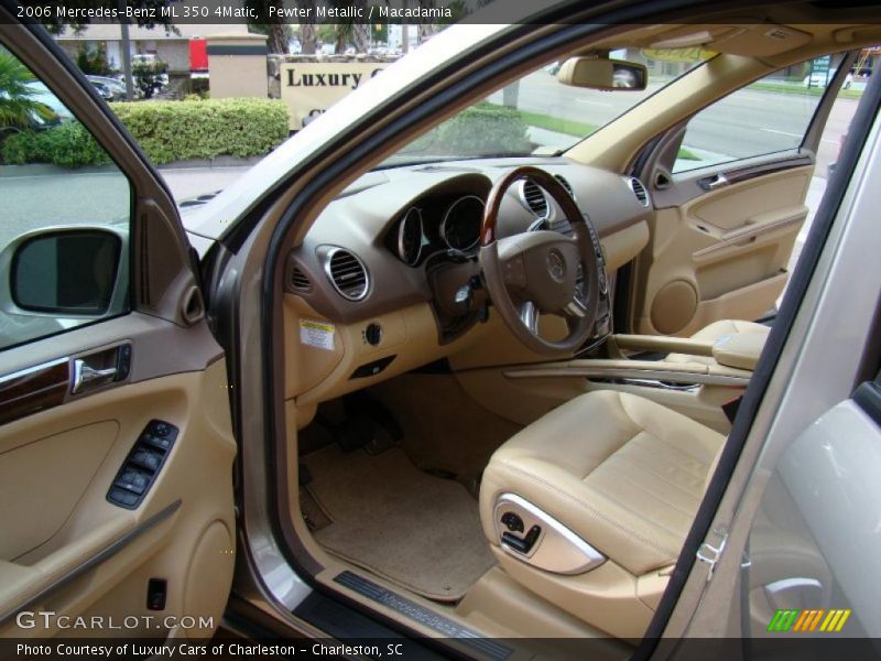 Pewter Metallic / Macadamia 2006 Mercedes-Benz ML 350 4Matic