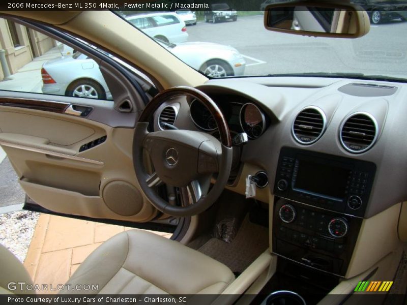 Pewter Metallic / Macadamia 2006 Mercedes-Benz ML 350 4Matic