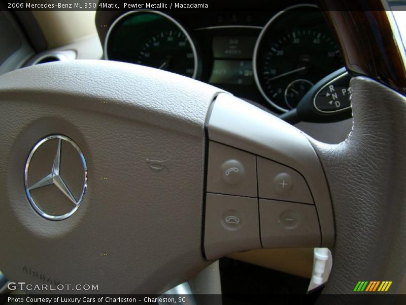 Pewter Metallic / Macadamia 2006 Mercedes-Benz ML 350 4Matic