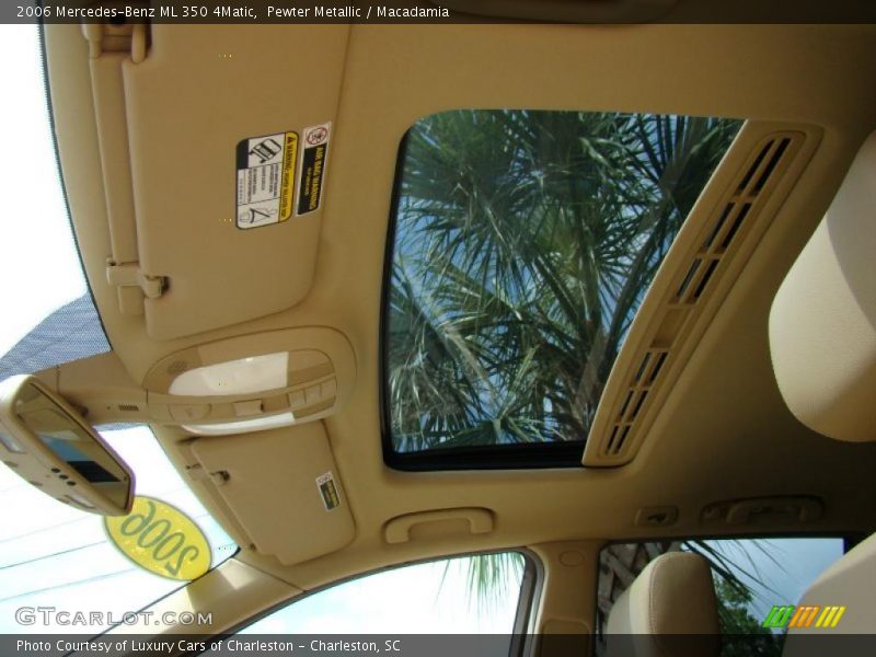 Pewter Metallic / Macadamia 2006 Mercedes-Benz ML 350 4Matic