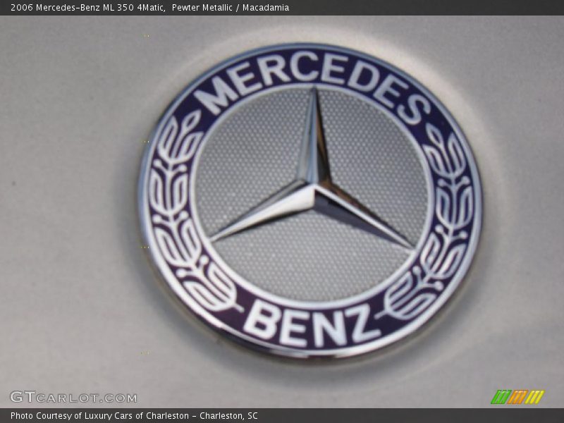 Pewter Metallic / Macadamia 2006 Mercedes-Benz ML 350 4Matic