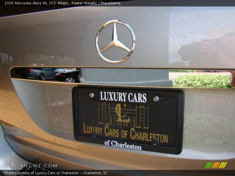 Pewter Metallic / Macadamia 2006 Mercedes-Benz ML 350 4Matic