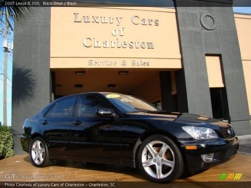 Black Onyx / Black 2005 Lexus IS 300