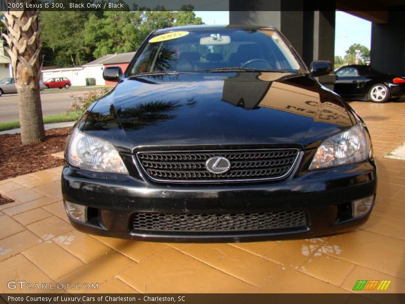 Black Onyx / Black 2005 Lexus IS 300