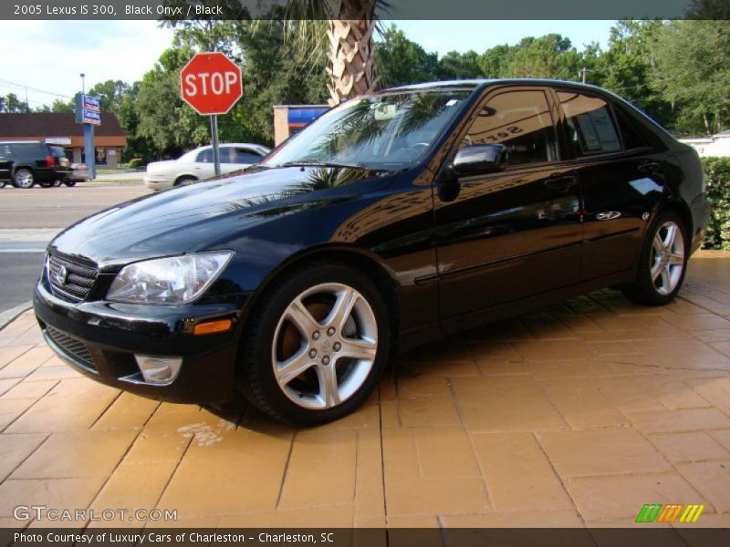 Black Onyx / Black 2005 Lexus IS 300