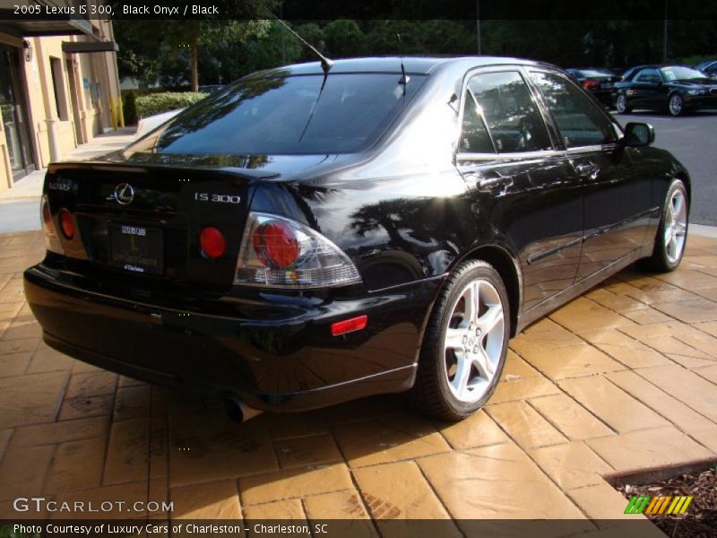 Black Onyx / Black 2005 Lexus IS 300