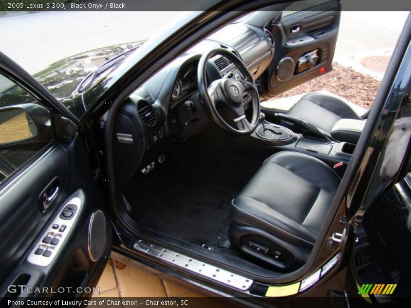 Black Onyx / Black 2005 Lexus IS 300