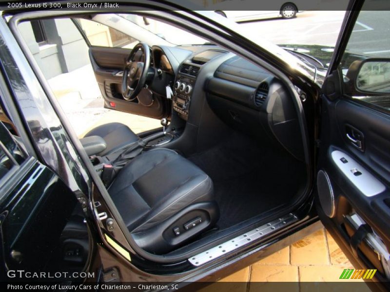 Black Onyx / Black 2005 Lexus IS 300