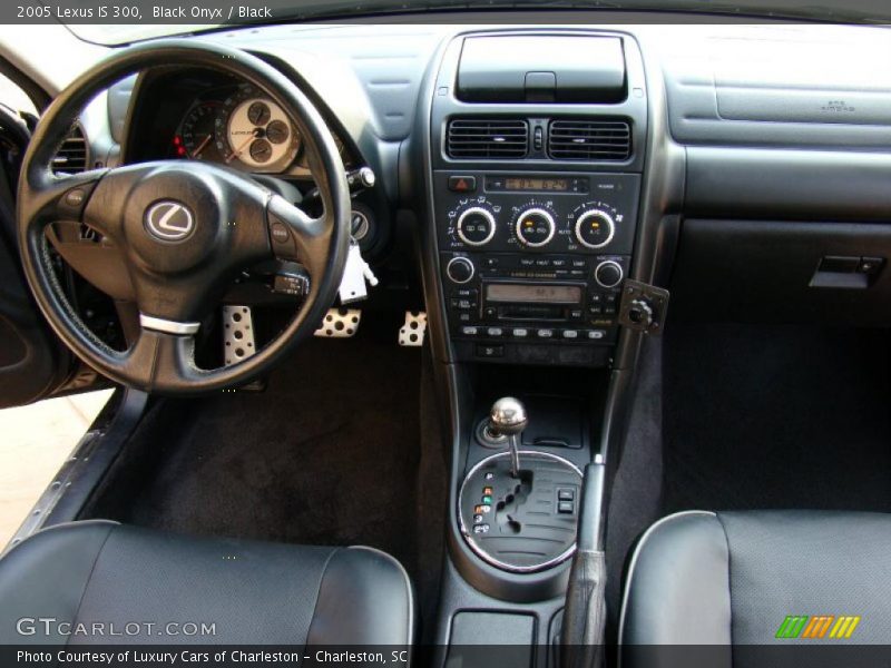Black Onyx / Black 2005 Lexus IS 300