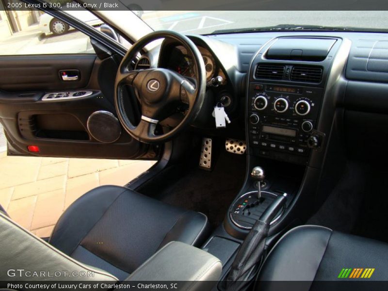 Black Onyx / Black 2005 Lexus IS 300