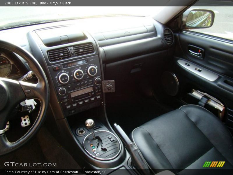 Black Onyx / Black 2005 Lexus IS 300
