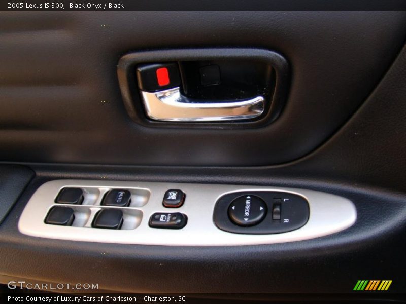 Black Onyx / Black 2005 Lexus IS 300