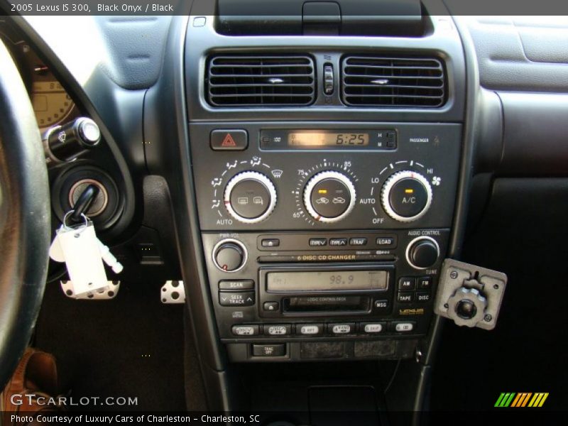 Black Onyx / Black 2005 Lexus IS 300