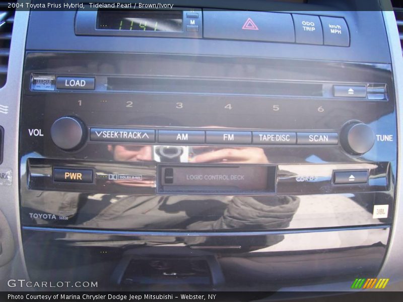 Tideland Pearl / Brown/Ivory 2004 Toyota Prius Hybrid