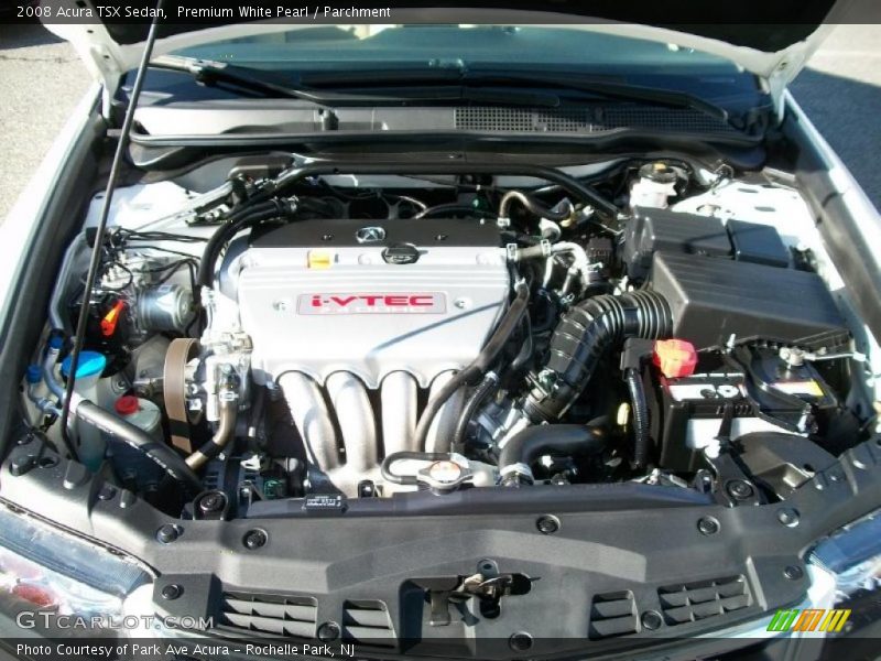 Premium White Pearl / Parchment 2008 Acura TSX Sedan