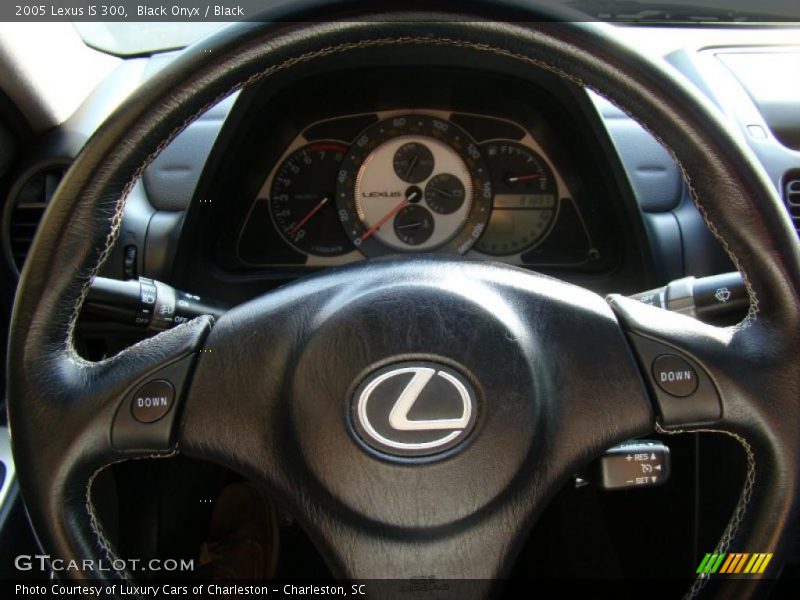 Black Onyx / Black 2005 Lexus IS 300