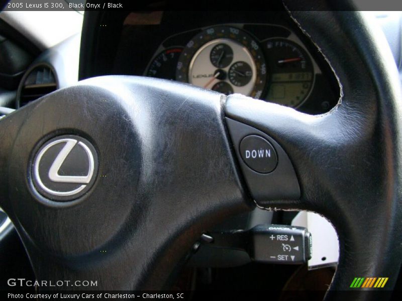 Black Onyx / Black 2005 Lexus IS 300