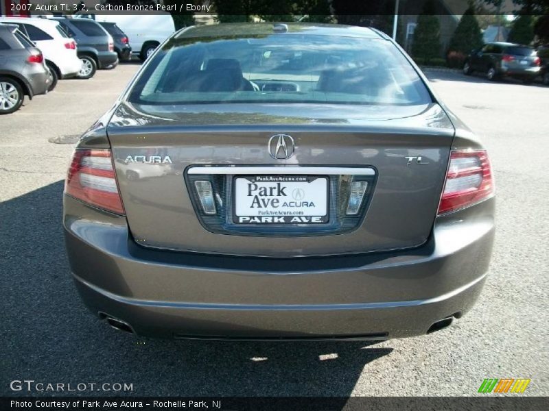 Carbon Bronze Pearl / Ebony 2007 Acura TL 3.2