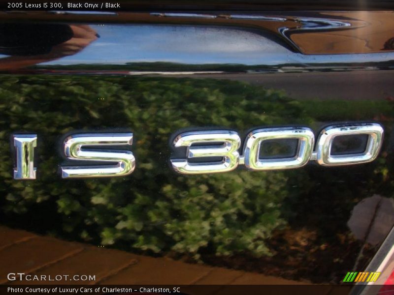 Black Onyx / Black 2005 Lexus IS 300