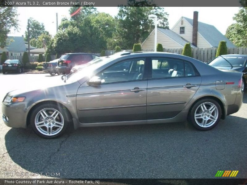 Carbon Bronze Pearl / Ebony 2007 Acura TL 3.2