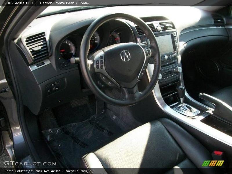 Carbon Bronze Pearl / Ebony 2007 Acura TL 3.2