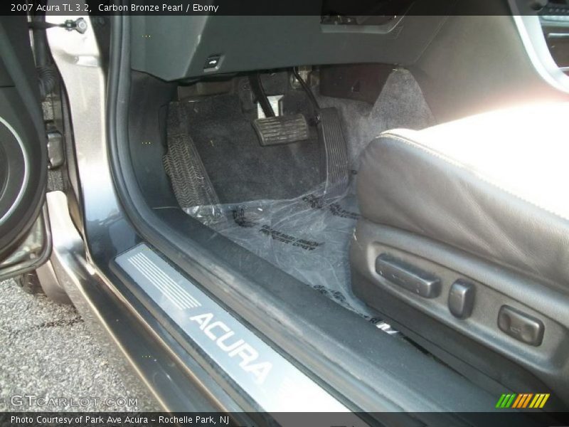 Carbon Bronze Pearl / Ebony 2007 Acura TL 3.2