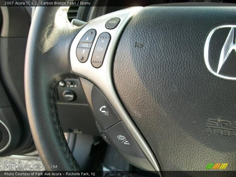 Carbon Bronze Pearl / Ebony 2007 Acura TL 3.2