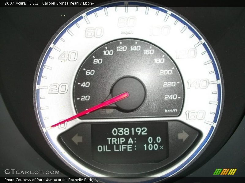 Carbon Bronze Pearl / Ebony 2007 Acura TL 3.2