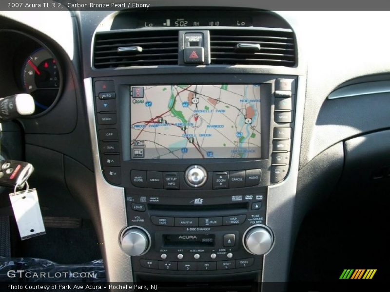 Carbon Bronze Pearl / Ebony 2007 Acura TL 3.2