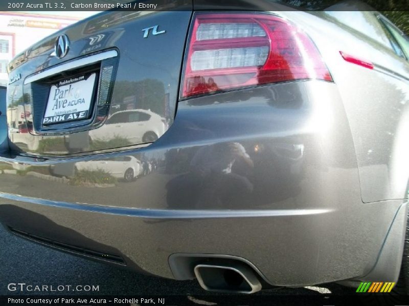 Carbon Bronze Pearl / Ebony 2007 Acura TL 3.2