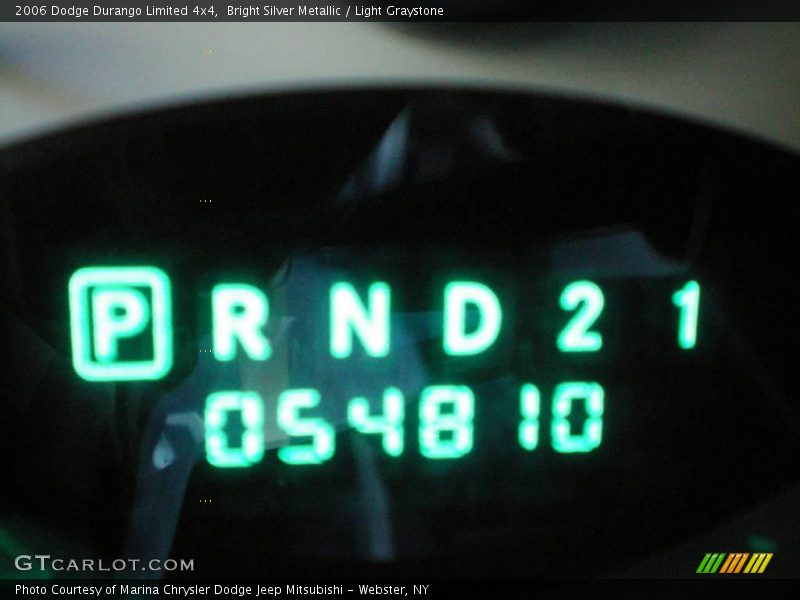 Bright Silver Metallic / Light Graystone 2006 Dodge Durango Limited 4x4