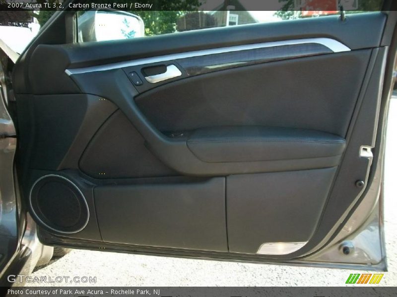 Carbon Bronze Pearl / Ebony 2007 Acura TL 3.2