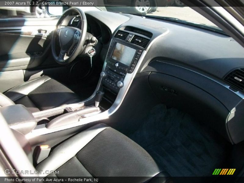 Carbon Bronze Pearl / Ebony 2007 Acura TL 3.2