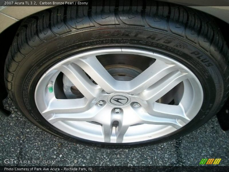 Carbon Bronze Pearl / Ebony 2007 Acura TL 3.2