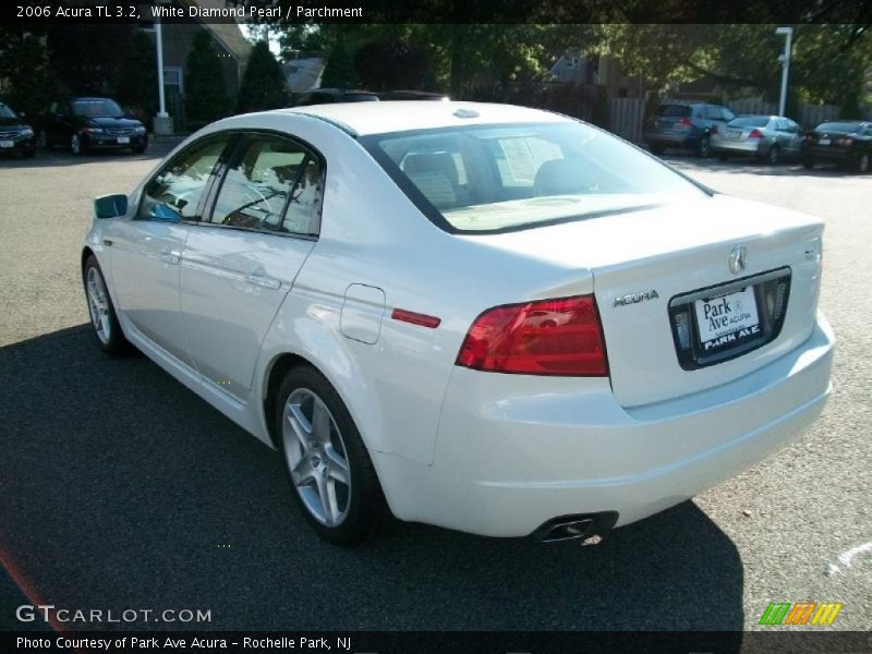 White Diamond Pearl / Parchment 2006 Acura TL 3.2
