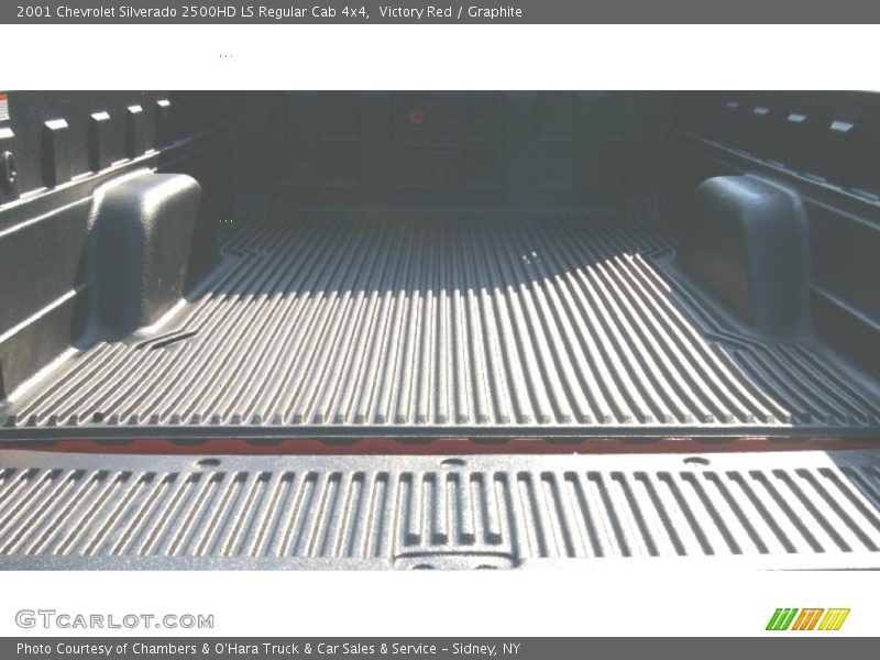 Victory Red / Graphite 2001 Chevrolet Silverado 2500HD LS Regular Cab 4x4