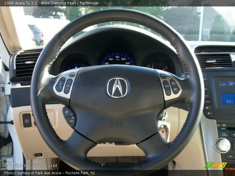White Diamond Pearl / Parchment 2006 Acura TL 3.2