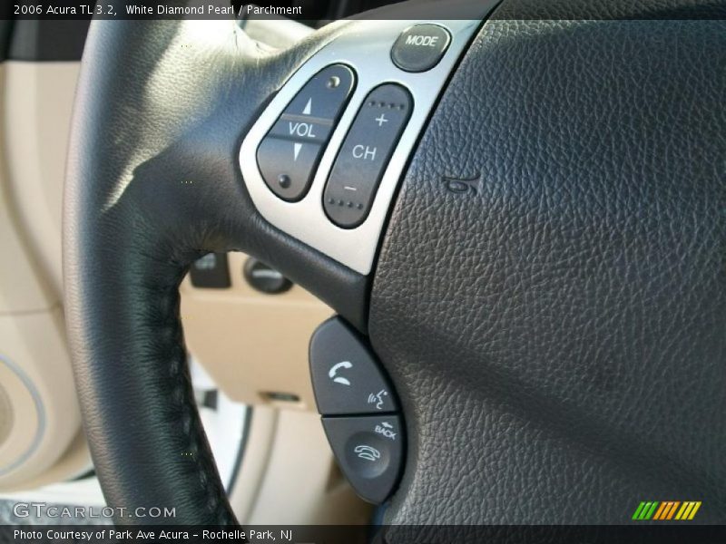 White Diamond Pearl / Parchment 2006 Acura TL 3.2