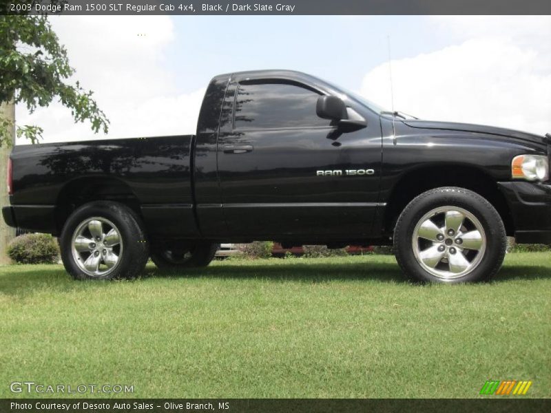 Black / Dark Slate Gray 2003 Dodge Ram 1500 SLT Regular Cab 4x4