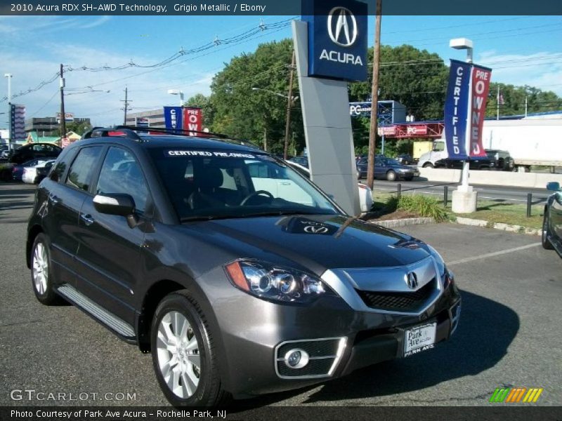 Grigio Metallic / Ebony 2010 Acura RDX SH-AWD Technology