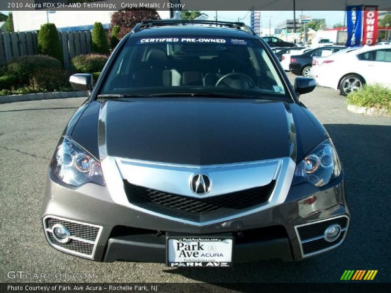 Grigio Metallic / Ebony 2010 Acura RDX SH-AWD Technology