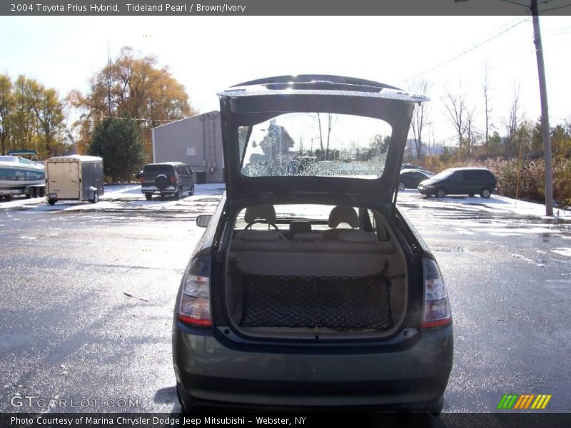 Tideland Pearl / Brown/Ivory 2004 Toyota Prius Hybrid