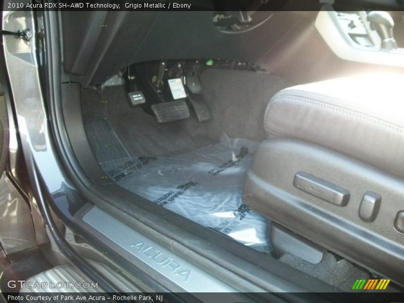 Grigio Metallic / Ebony 2010 Acura RDX SH-AWD Technology