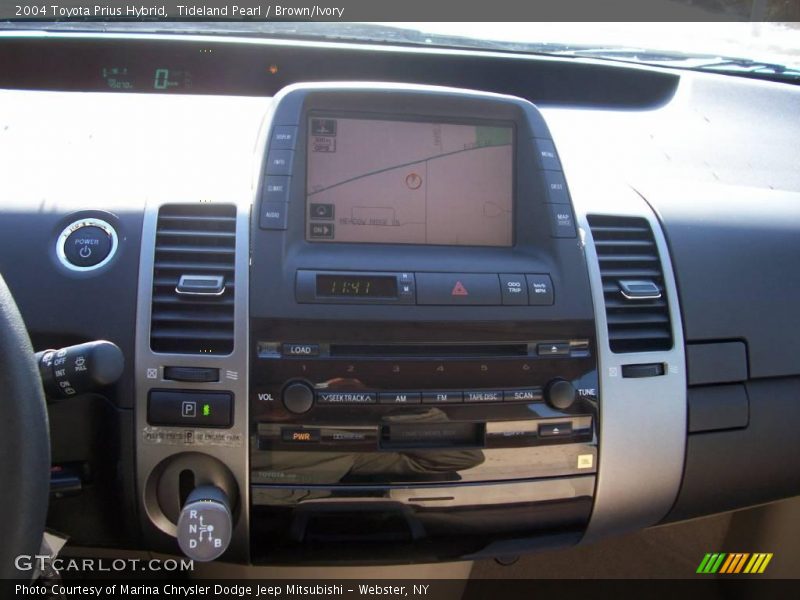 Tideland Pearl / Brown/Ivory 2004 Toyota Prius Hybrid