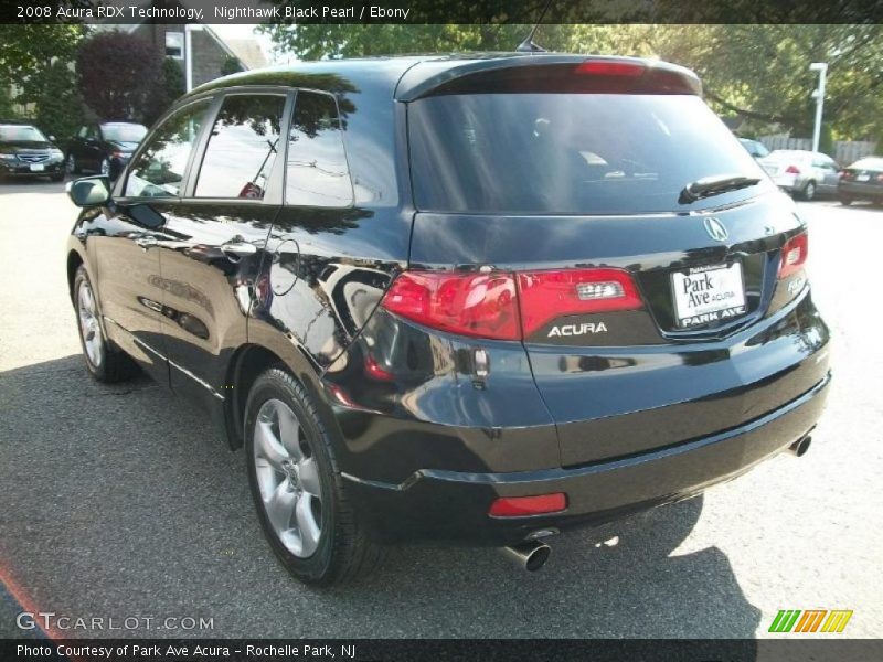 Nighthawk Black Pearl / Ebony 2008 Acura RDX Technology