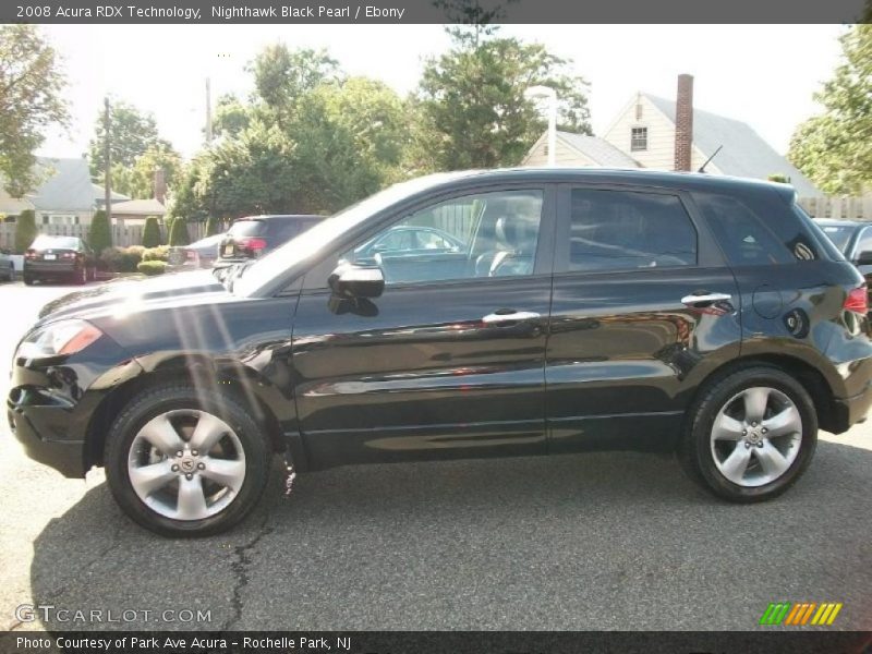 Nighthawk Black Pearl / Ebony 2008 Acura RDX Technology
