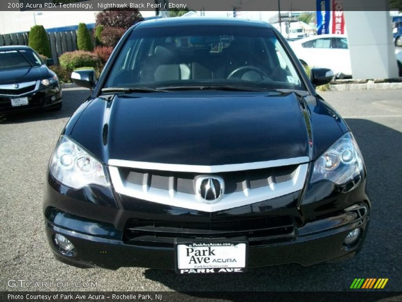 Nighthawk Black Pearl / Ebony 2008 Acura RDX Technology